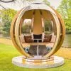 Ornate Garden The Rotating Sphere Lounger -Outdoor Garden 36230 14409