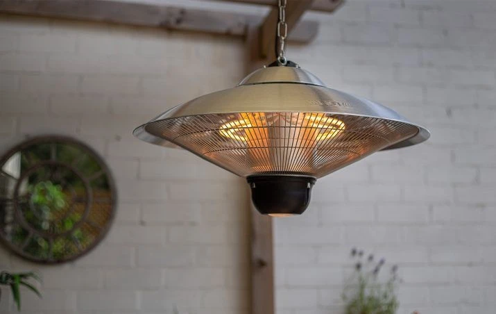 La Hacienda Hanging Silver Heater 3 La Hacienda Hanging Silver Heater