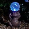 Smart Solar Gazing Frog -Outdoor Garden 39373 11931