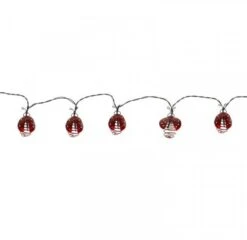 Smart Solar Ladybird Lights - Set Of 10 -Outdoor Garden 39378 11927