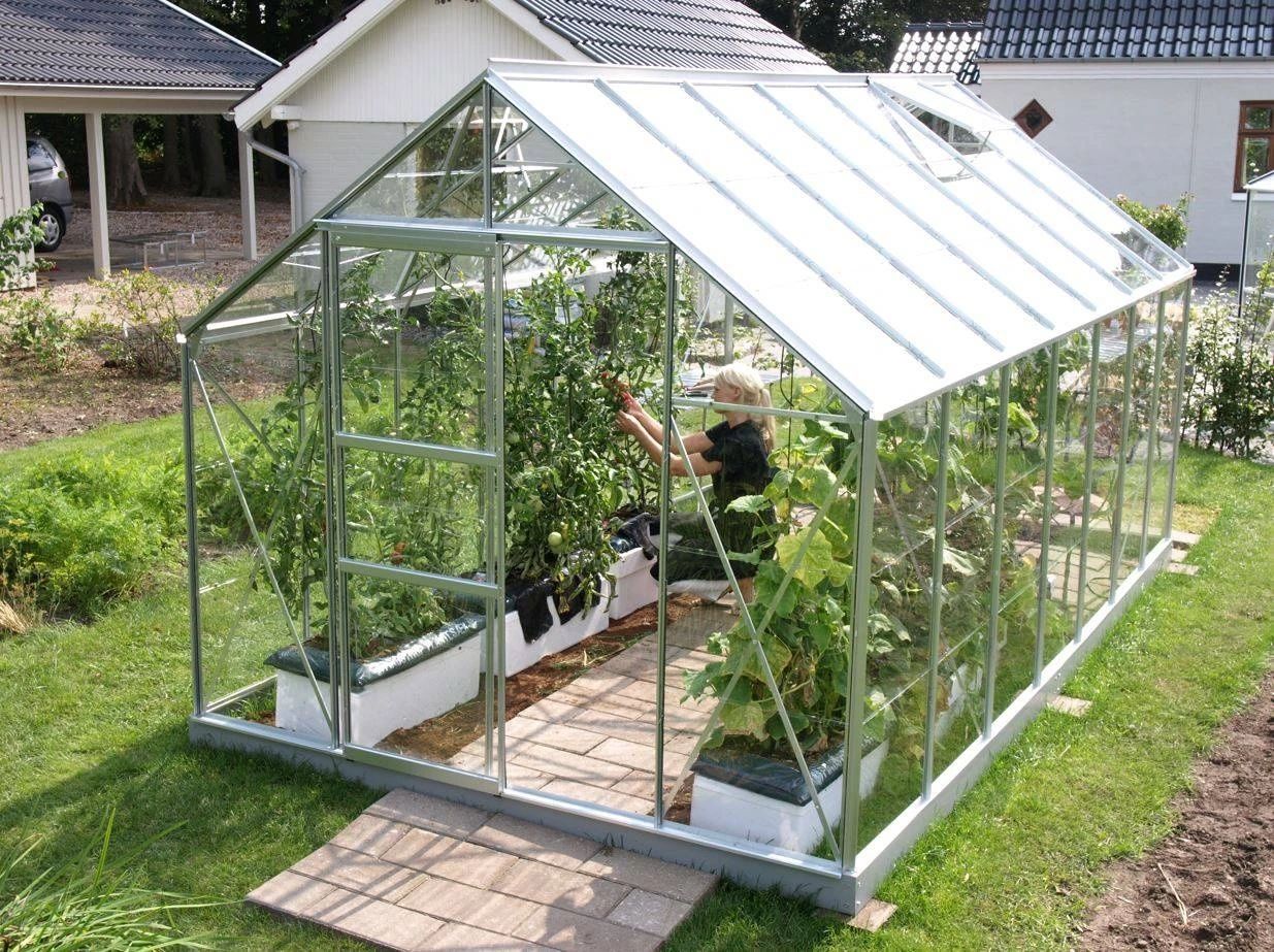 Vitavia Neptune Aluminium Frame Greenhouse 4 Vitavia Neptune Aluminium Frame Greenhouse - Image 2