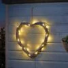 Smart Solar Solar In-Lit Firefly Heart 40cm -Outdoor Garden 46203 3640