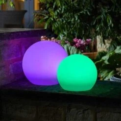 Smart Solar Luniere Orb - Large 9 Smart Solar Luniere Orb - Large -Outdoor Garden 46259 3502
