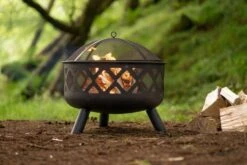 Woodlodge Lelant Fire Bowl -Outdoor Garden 46292 3420