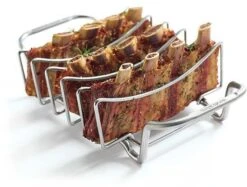 Broil King Stainless Steel Rib Rack & Roast Support 7 Broil King Stainless Steel Rib Rack & Roast Support -Outdoor Garden 46386 3177