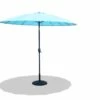 Katie Blake Sturdi 2.7m Shanghai Parasol Aqua -Outdoor Garden 46732 2626