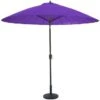 Katie Blake Sturdi 2.7m Shanghai Parasol Plum -Outdoor Garden 46734 2621