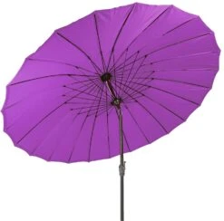 Katie Blake Sturdi 2.7m Shanghai Parasol Plum -Outdoor Garden 46734 2625