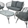 Other Kelby Lounge Set - Grey -Outdoor Garden 46739 2607