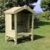Churnet Valley Cottage Arbour Fully Enclosed 2 Seater -Outdoor Garden 46806 2507