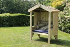 Churnet Valley Cottage Arbour Fully Enclosed 2 Seater -Outdoor Garden 46806 2512