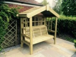 Churnet Valley Cottage Arbour Trellis 3 Seater