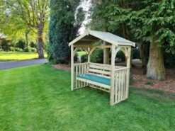Churnet Valley Anastasia Arbour 3 Seater -Outdoor Garden 46811 2495
