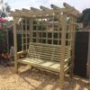Churnet Valley Beatrice Arbour 3 Seater -Outdoor Garden 46813 2484
