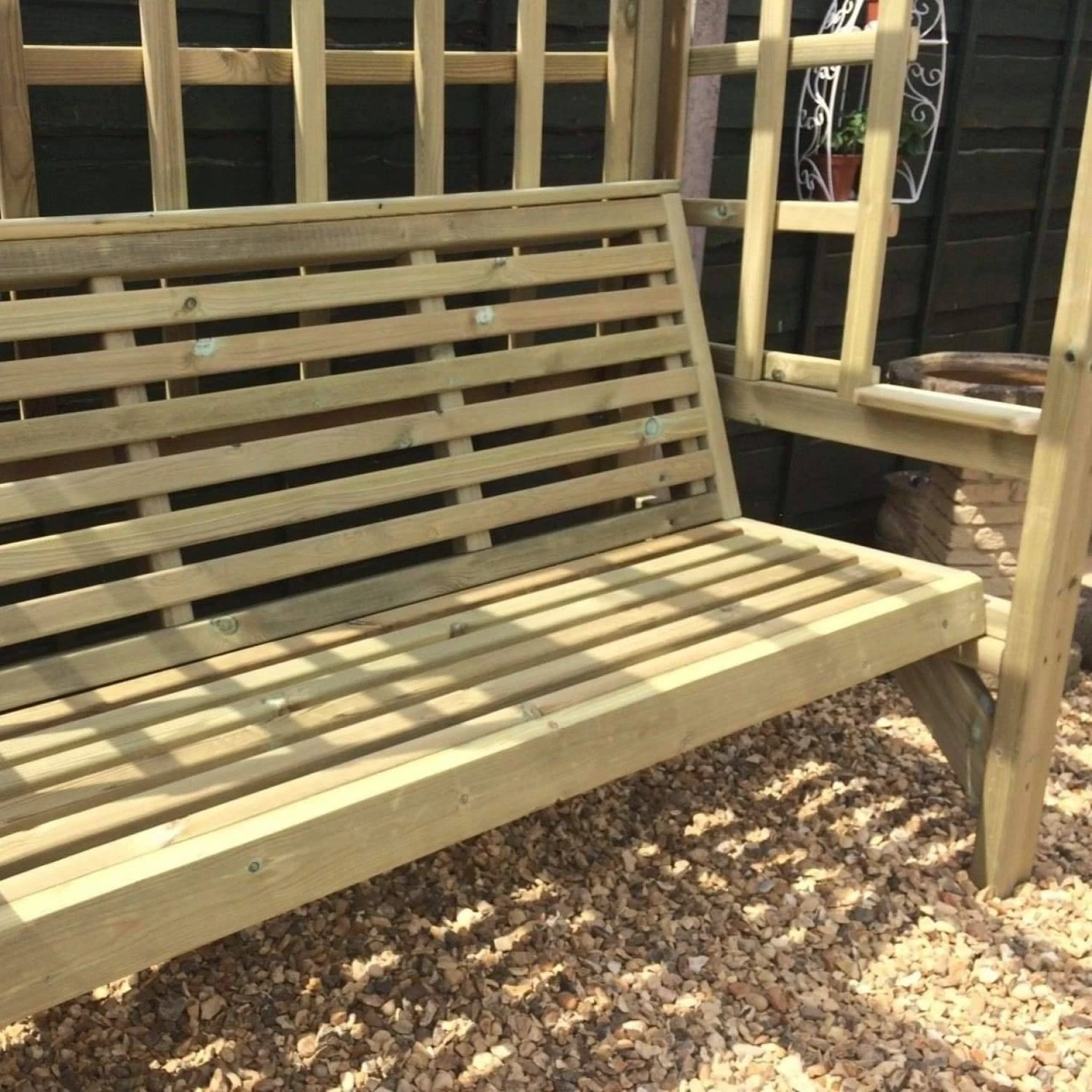 Churnet Valley Beatrice Arbour 3 Seater 5 Churnet Valley Beatrice Arbour 3 Seater - Image 3