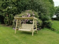 Churnet Valley Antoinette Swing 3 Seater -Outdoor Garden 46823 2453