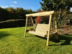 Churnet Valley Cottage Swing 3 Seater -Outdoor Garden 46825 2442