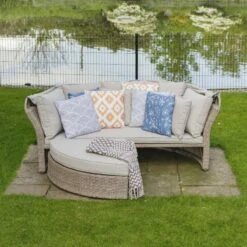 LG Outdoor Monaco Sand Daybed -Outdoor Garden 46943 2297