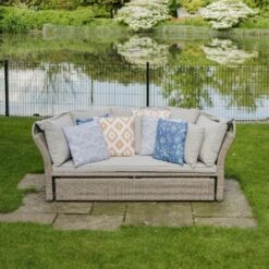 LG Outdoor Monaco Sand Daybed -Outdoor Garden 46943 2298