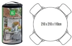 LG Outdoor DXCOV01 4 Seat Dining Set Deluxe Cover - Up To 120cm Table 7 LG Outdoor DXCOV01 4 Seat Dining Set Deluxe Cover - Up To 120cm Table -Outdoor Garden 46960 2272