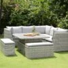 Aruba Casual Corner Dining Bench Set -Outdoor Garden 47005 2195