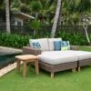 Bahamas Daybed And Side Table Set 2 Bahamas Daybed And Side Table Set -Outdoor Garden 47010 2188