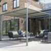 Drayton 2.8m X 2.8m Sliding Roof Gazebo 2 Drayton 2.8m X 2.8m Sliding Roof Gazebo -Outdoor Garden 47090 2027