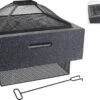 Koopman Naples Fire Bowl MgO With Barbecue Rack 1 Koopman Naples Fire Bowl MgO With Barbecue Rack -Outdoor Garden 47163 1866