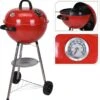 Koopman Vented Kettle Barbecue Red -Outdoor Garden 47168 1861