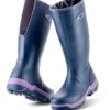 Grubs Rainline Full Length Boots Aubergine -Outdoor Garden 47892 425