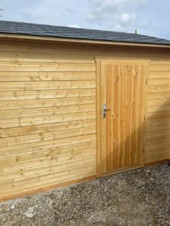 The Log Cabin Company Tallinn Garage -Outdoor Garden 48430 38048