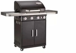 Landmann Rexon MCS Cook 4.1 - 4 Burner Gas Barbecue - Black