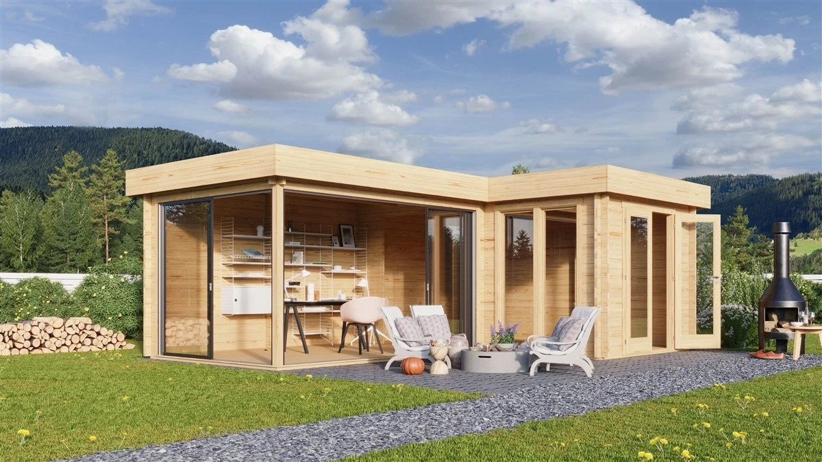 Gardenhouse24 ALU Concept Quinta 44 Garden Cabin 3 Gardenhouse24 ALU Concept Quinta 44 Garden Cabin