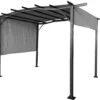 Royalcraft San Remo Pergola Sliding Gazebo 2.75m X 3.66m - Grey 2 Royalcraft San Remo Pergola Sliding Gazebo 2.75m X 3.66m - Grey -Outdoor Garden 51825 28627