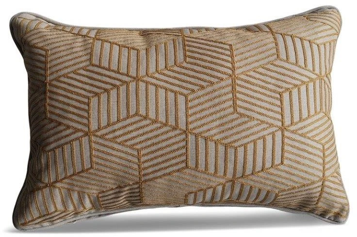 LG Outdoor Gold Striped Cubes 40x60cm Scatter Cushion 3 LG Outdoor Gold Striped Cubes 40x60cm Scatter Cushion