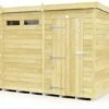 DIY Sheds Pent Security Shed - Single Door -Outdoor Garden 53548 25701
