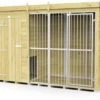 DIY Sheds Dog And Kennel Run - Full Height With Bars -Outdoor Garden 53560 25552