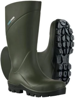 NoraMax Polyurethane Wellington Boots - Green