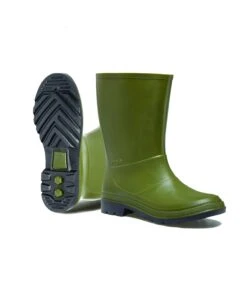 Nora Iseo Short Wellington Boots - Green