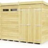 DIY Sheds Pent Security Shed - Double Door -Outdoor Garden 55482 39607